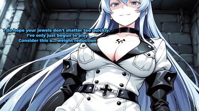 Esdeath teaches you a brutal cum denial lesson NTR Femdom humiliation