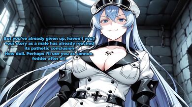 Esdeath teaches you a brutal cum denial lesson NTR Femdom humiliation