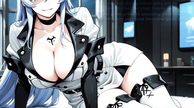 Esdeath teaches you a brutal cum denial lesson NTR Femdom humiliation