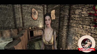 Skyrim Lydia Serana werewolf bath time slaying