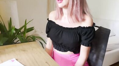 German stepsis gets destroyed fucking stepbro in front of boyfriend after losing bet cuckold watching