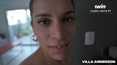 Step mom rides hard on motorcycle debt payment blowjob in Argentina