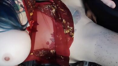 Milf Pantyhose Squirting Through Stockings and Alone