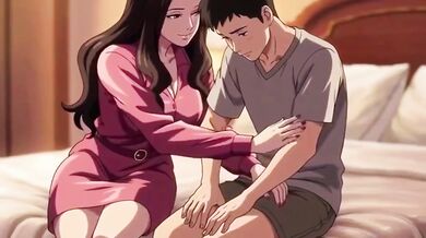 Stepmom teaches clueless stepson how to fuck her big ass