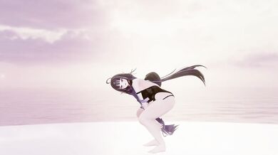Thicc Elf VTuber Stripped Naked in Hot MMD R18 Cosplay