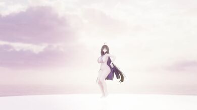 Thicc Elf VTuber Stripped Naked in Hot MMD R18 Cosplay
