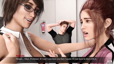 Gameplay destroyed by thick Asian college slut with big ass sloppy wet redhead roleplay