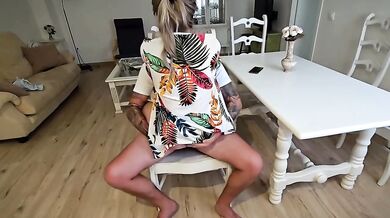 Day 191 365 Unsatisfied Rich Wife Table Sex Her Perfect Ass Destroyed By Doggy Cum Splash