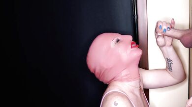 Gloryhole Surprise Piss Overload Slut Takes Loads On Face And Mouth