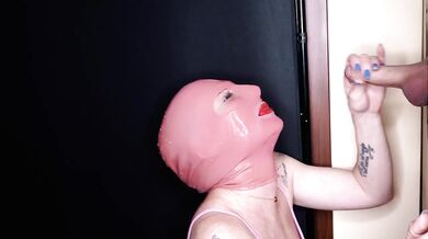 Gloryhole Surprise Piss Overload Slut Takes Loads On Face And Mouth