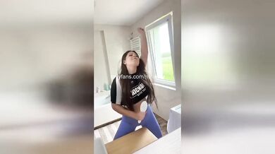 Nina Novak’s big ass explosion breaks reality brutal hardcore creampie