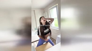 Nina Novak’s big ass explosion breaks reality brutal hardcore creampie