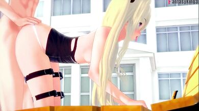 Yami Hard Ahegao POV Blonde Petite Echi cum on big tits