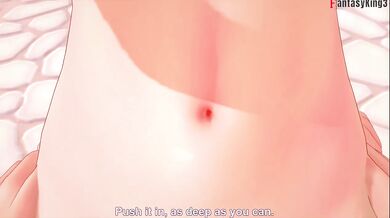 Yami Hard Ahegao POV Blonde Petite Echi cum on big tits