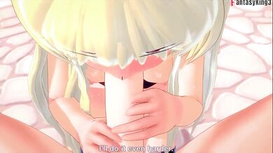 Yami Hard Ahegao POV Blonde Petite Echi cum on big tits
