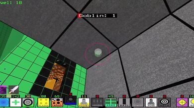 Fractal Block World fucked by big furry DILF
