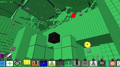 Fractal Block World fucked by big furry DILF