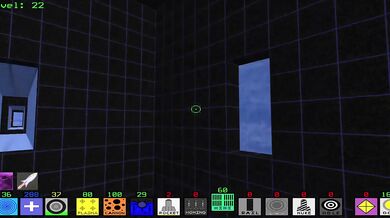 Fractal Block World fucked by big furry DILF