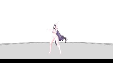 Rolling Girl Nude MMD ELF VTuber Hentai Dance ruined gagged sloppy