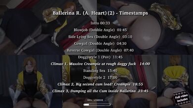 Sexy Robot Ballerina gets 3 rough cum loads during maintenance