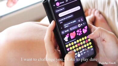 French role play destroys couple in wild dirty talk POV