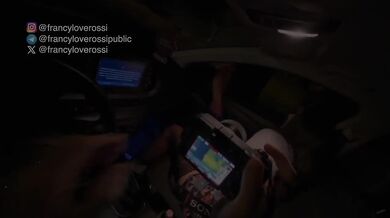 Real amateur gets THREE COCKS in car parking first time dogging gang bang