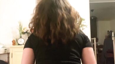 Brunette stepdad bribes her for daddy's big tits doggystyle
