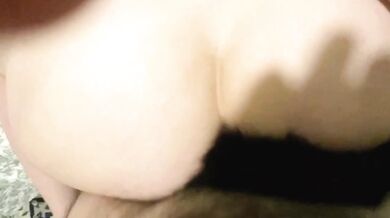 Brunette stepdad bribes her for daddy's big tits doggystyle