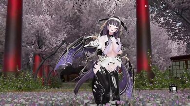 Elf VTuber Cum Drenched MMD Dance Destroyed