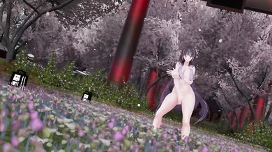 Elf VTuber Cum Drenched MMD Dance Destroyed
