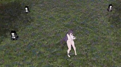 Elf VTuber Cum Drenched MMD Dance Destroyed