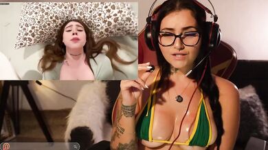 My Girlfriend Caught Me Cheating With Her Red Head Friend Deep Throating