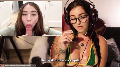 My Girlfriend Caught Me Cheating With Her Red Head Friend Deep Throating
