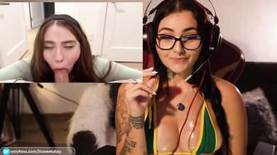 My Girlfriend Caught Me Cheating With Her Red Head Friend Deep Throating