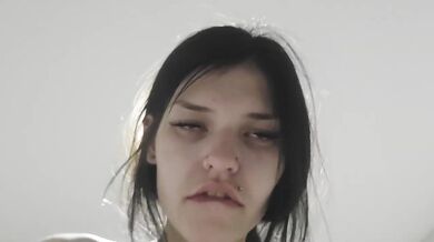 Daddy’s little slut deepthroats that big dick till she chokes