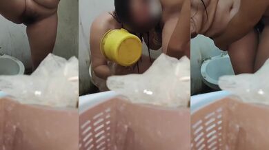 Naki ligo nalang sa ibang bahay kinatot pa ako with big cock creampie