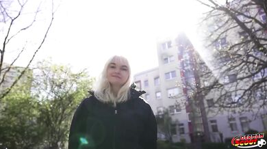German scout desperatly defiled Swiss teen Lilly 18 first time public cast