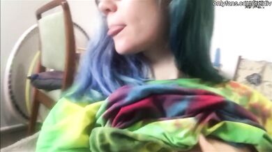 Petite girl hiccups pops titties accidentally shows you what you crave