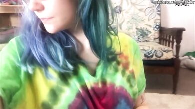Petite girl hiccups pops titties accidentally shows you what you crave
