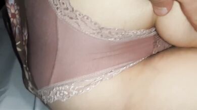 Stepmom's hairy pussy ruined by her stepson's nasty cum
