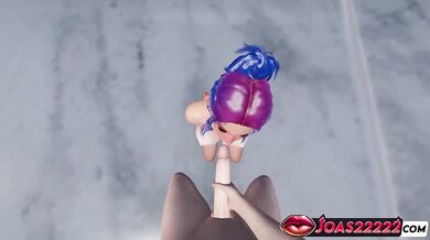 Sandy’s Sloppy Handjob Frenulum Play Leads To Glory Hole Deepthroat Drainage