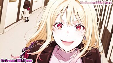 Marriagetoxin hentai anime destroys Kinosaki Mei in rough blowjob ecchi