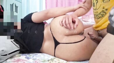 25yo MILF Pounded Hard Till Pregnant Missionary Creampie