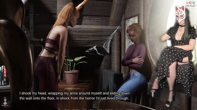 Long dress stockings cosplayer gets destroyed in angel's love gaming porn
