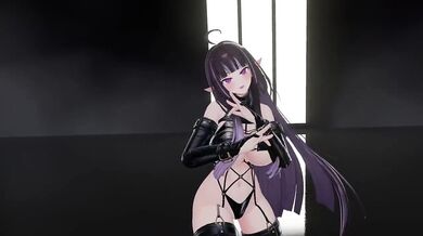 Gabriela in MMD R18 KPop dance ruined by big tits cosplay hentai