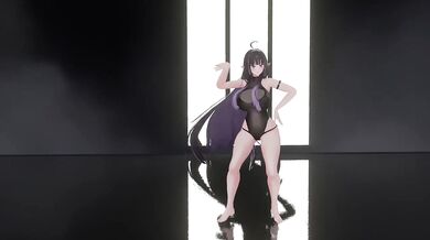 Gabriela in MMD R18 KPop dance ruined by big tits cosplay hentai