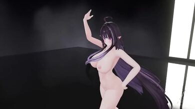 Gabriela in MMD R18 KPop dance ruined by big tits cosplay hentai