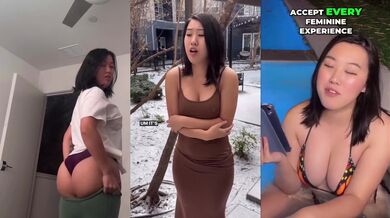 Asian GF Gets Thick Cosplay Succubus Ruined in Raw TikTok Sluts OnlyFans