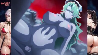 Hentai hotties with massive tits beg for hard anal and creampies