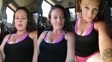 Thick thighs hazel eyes she smokes 420 in her short shorts teasing while taking selfies